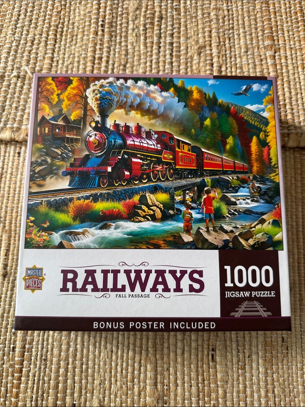 MasterPieces Railways 1000-Piece Jigsaw Puzzle